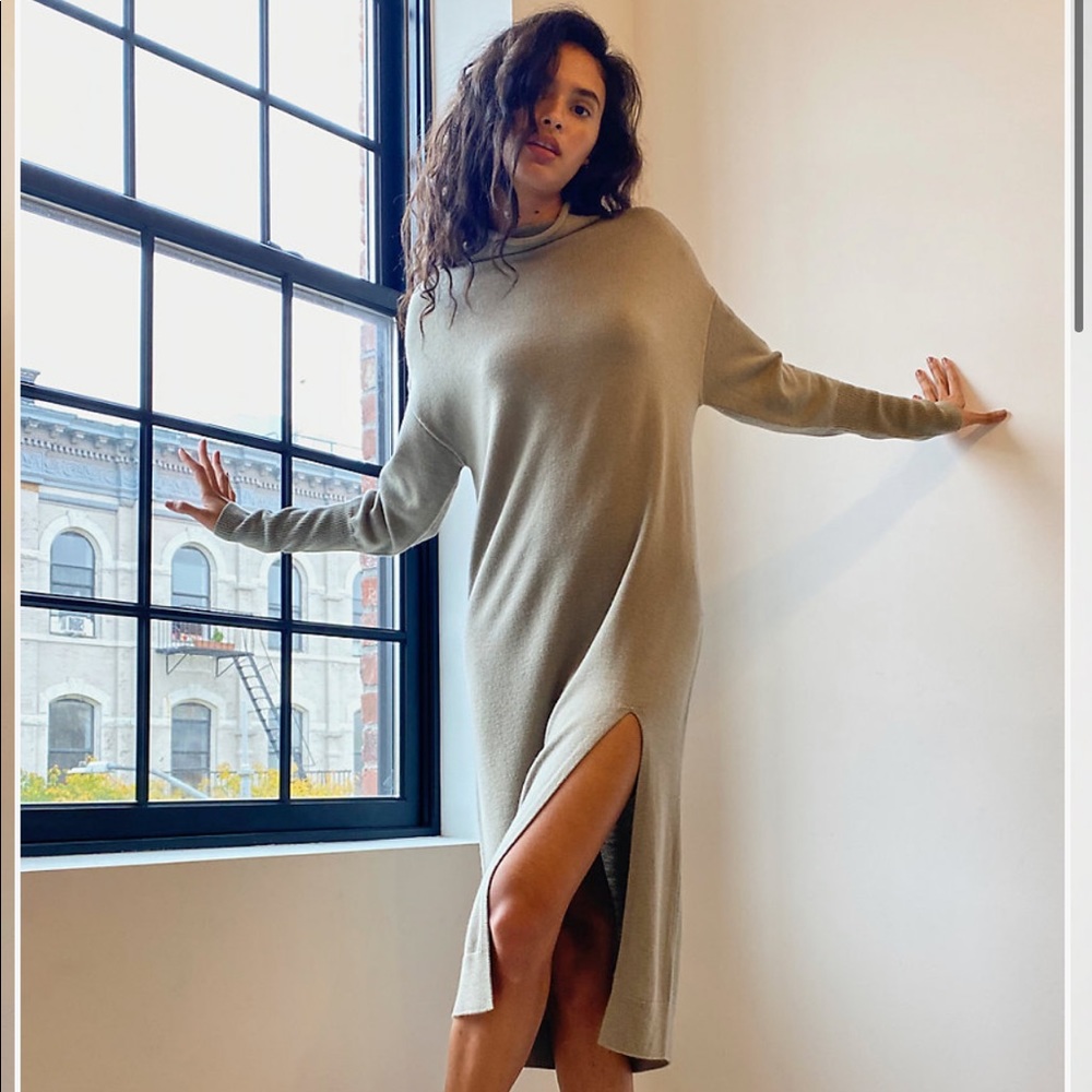 Aritzia Wilfred Cyprie Sweater dress
